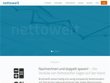 Tablet Screenshot of nettowelt.de